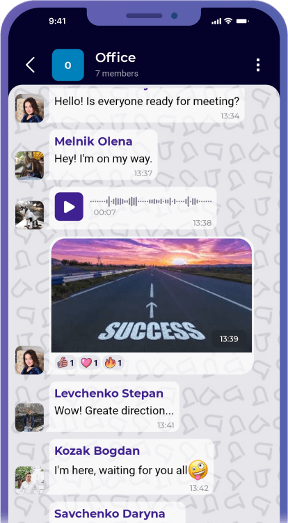 mobile screen example